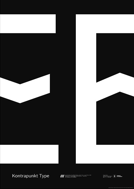 Design by Kontrapunkt/Typefaces by Kontrapunkt(’Goertek`＆‘Miki`)