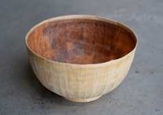 Bowl. Research on Wood shaving /フランソワ・アザンブール