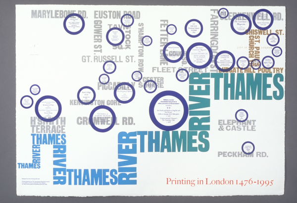  Printing in London: 1476-1995（ロンドンの印刷：1376~1995年））／High Quality, Heidelberg（ハイデルベルグ『ハイクオリティ』誌）／1995