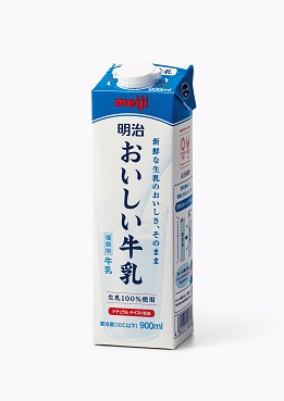 <div style='text-align:left;'>明治おいしい牛乳 (株式会社 明治)</div>