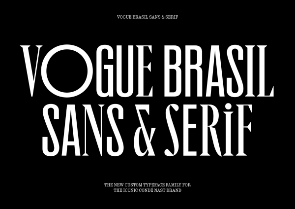Type Design Prize “Vogue Brasil Sans & Serif” Studio DRAMA