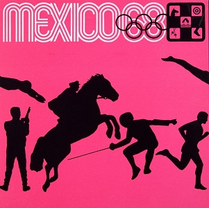 <div style='text-align:left;'>Mexico City 1968, sports poster, modern pentathlon. / ©International Olympic Committee</div>