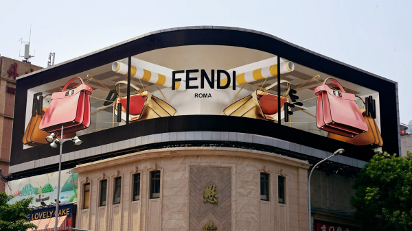 FENDI  3DOOH campaign in Beijing, China / Motion Graphics / 2023