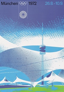 <div style='text-align:left;'>Munich 1972, official poster. / ©International Olympic Committee</div>