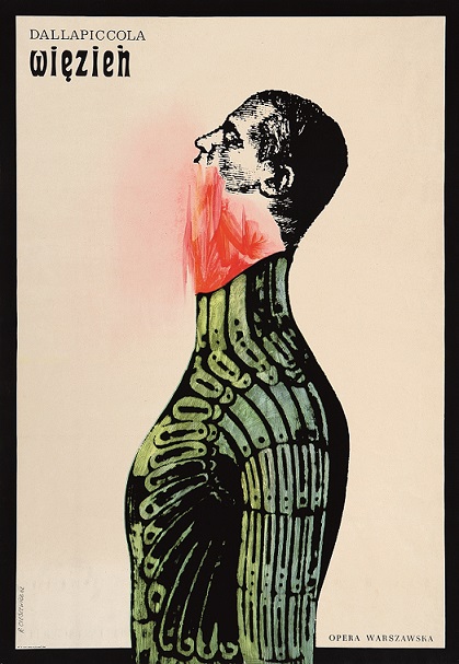 囚人：ルイージ・ダッラピッコラ / ポスター / 1962年/ ポズナン国立美術館蔵