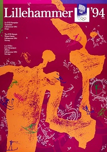 <div style='text-align:left;'>Lillehammer 1994, official poster. / ©International Olympic Committee</div>
